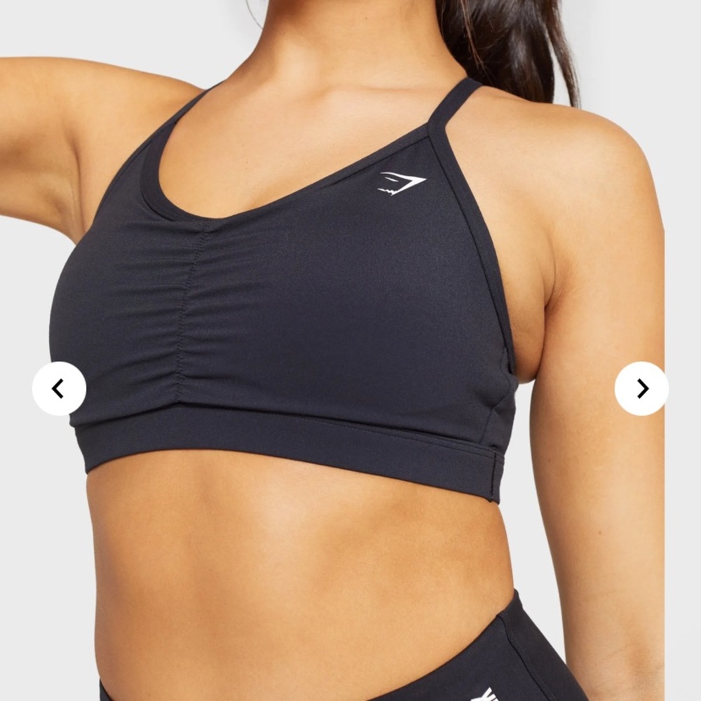 EUC Ruched Training Sports Bra from Gymshark